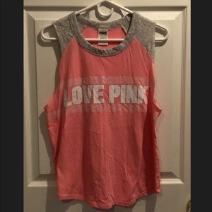 Victoria Secrets PINK muscle top.